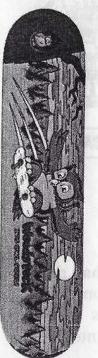 Woodstock Owl deck in the Skaters Union Distribution 1996