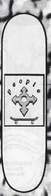 People Compass deck in the Skaters Union Distribution 1996