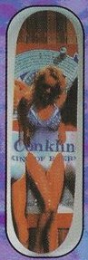 Powell Peralta Conklin King of Beers deck in the Skates On Haight 1993