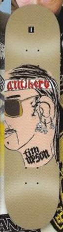 Anti Hero The Search Upson deck in the South Shore Catalog 2003