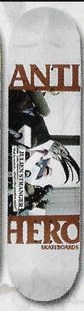 Anti Hero Artificial Intelligence Stranger deck in the South Shore Distributing 2004 Fall