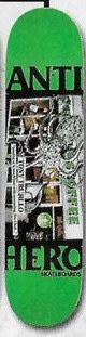 Anti Hero Artificial Intelligence Trujillo deck in the South Shore Distributing 2004 Fall