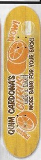 Organika Fruit Stand Cardona deck in the South Shore Distributing 2004 Fall