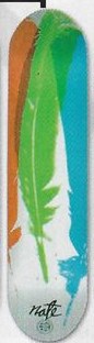 Rasa Libre Jones Feathers deck in the South Shore Distributing 2004 Fall