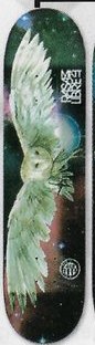 Rasa Libre Space Oddity Field Owl deck in the South Shore Distributing 2004 Fall