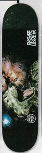 Rasa Libre Space Oddity Jones Wolf deck in the South Shore Distributing 2004 Fall