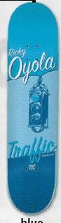 Traffic Traffic Light Blue deck in the South Shore Distributing 2004 Fall