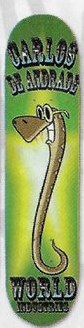 World Industries De Andrade Snake deck in the South Shore Distributing 2004 Fall