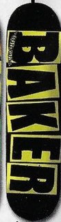 Baker Danger Logo deck in the South Shore Distributing 2004 Fall