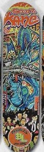 Bootleg Sea Monster deck in the South Shore Distributing 2004 Fall