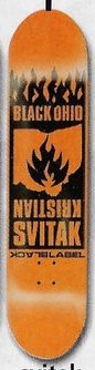 Black Label Icon Svitak deck in the South Shore Distributing 2004 Fall
