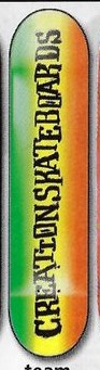 Creation Team Rasta deck in the South Shore Distributing 2004 Fall