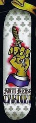 Anti Hero Cardiel Knife deck in the South Shore Distributing 1998