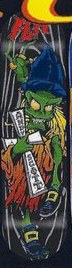 Flip Scott Warlock deck in the South Shore Distributing 1998