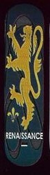 Renaissance Lion Logo deck in the South Shore Distributing 1998