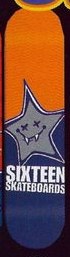 Sixteen Star Logo deck in the South Shore Distributing 1998