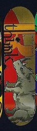 Think Rhino Logo deck in the South Shore Distributing 1998