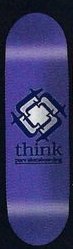 Think Pure Logo deck in the South Shore Distributing 1998