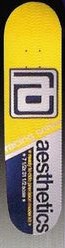 Aesthetics Racing Team Logo deck in the South Shore Distributing 1999 Fall