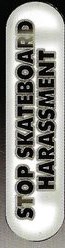 ATM Click Harassment Logo deck in the South Shore Distributing 1999 Fall