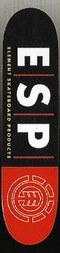 Element ESP Logo deck in the South Shore Distributing 1999 Fall