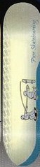 Think Pure Hooked Logo deck in the South Shore Distributing 1999 Fall