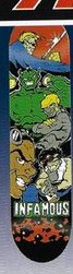 Infamous Team Logo deck in the South Shore Distributing 1999 Spring