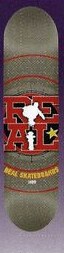 Real Team Star Logo deck in the South Shore Distributing 1999 Spring