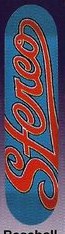 Stereo Baseball Logo deck in the South Shore Distributing 1999 Spring