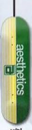 Aesthetics Logo Text (Mini) deck in the South Shore Distribution 2003 Summer