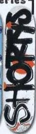 Shorty's Graffiti (White) deck in the South Shore Distribution 2003 Summer
