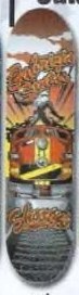 Shorty's Santos Red Train Breeze deck in the South Shore Distribution 2003 Summer