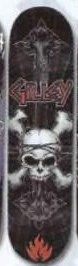 Black Label Gilley Grindcore deck in the South Shore Distribution 2003 Summer