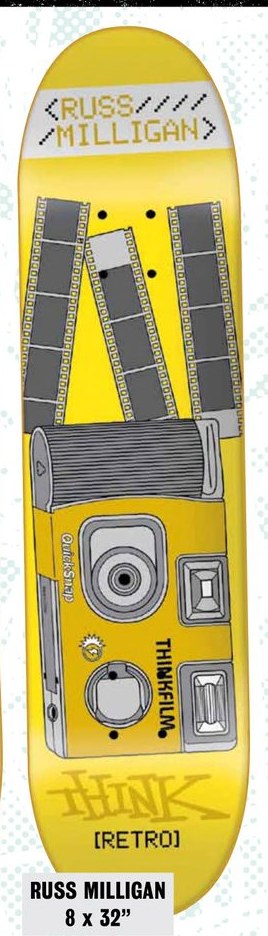 Think Milligan Retro deck in the Street Corner Distribution 2011 Spring