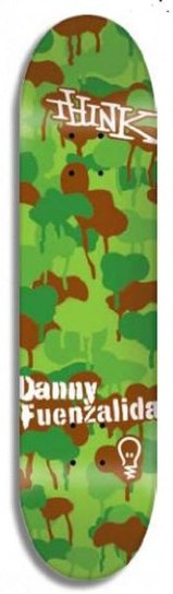 Think Fuenzalida Spray Camo deck in the Street Corner Distribution Catalog 2005 Holiday