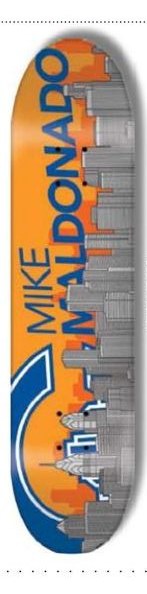 City Maldonado Cityscape deck in the Street Corner Distribution Catalog 2005 Holiday