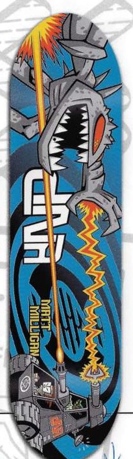 dNA Milligan Tank Attack deck in the Syndrome Distribution 2001 Fall