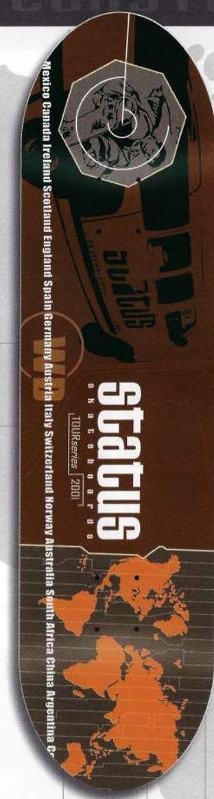 Status World Tour 1 deck in the Syndrome Distribution 2001 Fall