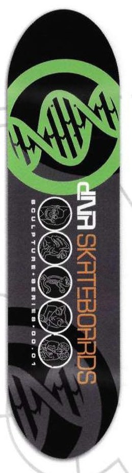 dNA Sculpture Series deck in the Syndrome Distribution 2001 Fall
