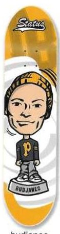 Status Budjanec Bobblehead deck in the Syndrome Distribution 2003 Fall