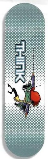 Think Gunner deck in the Think Skateboards 1997