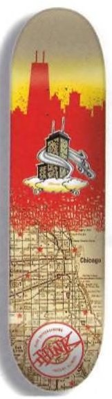 Think Chicago (Travel Series) deck in the Think Skateboards Catalog 2000 Summer