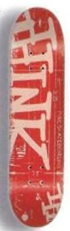 Think Schematic (Red) deck in the Think Skateboards Catalog 2000 Summer