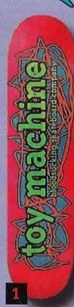 Toy Machine Bloodsucking Logo deck in the Tumyeto Catalog 1994