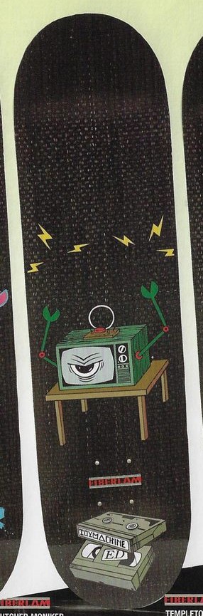 Toy Machine Templeton Moniker (Fiberlam) deck in the Tumyeto 2007 Spring Catalog