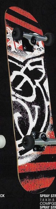 Pig Spray Stripe deck in the Tumyeto 2007 Spring Catalog