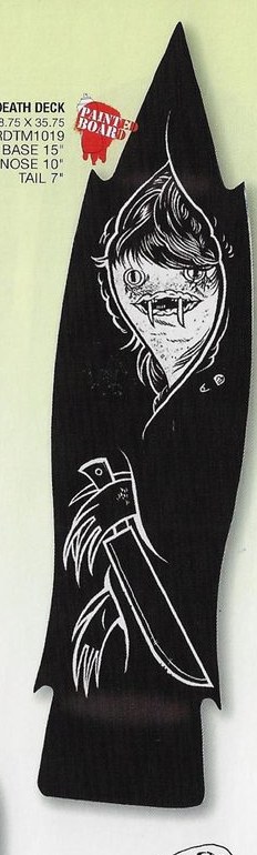 Toy Machine Death Deck deck in the Tumyeto 2007 Spring Catalog