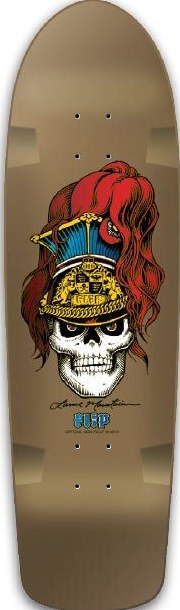 Flip Mountain Brigadier Metallic Gold deck in the NHS Fall 2015 Catalogue