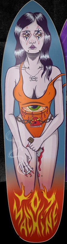 Toy Machine Halloween 2025 deck in the Toy Machine Holiday 2025 catalogue