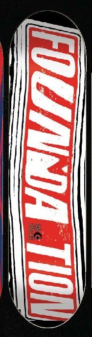 Foundation Xeroxed F-Bar (Black/Red) deck in the Tum Yeto Fall 2009 catalogue